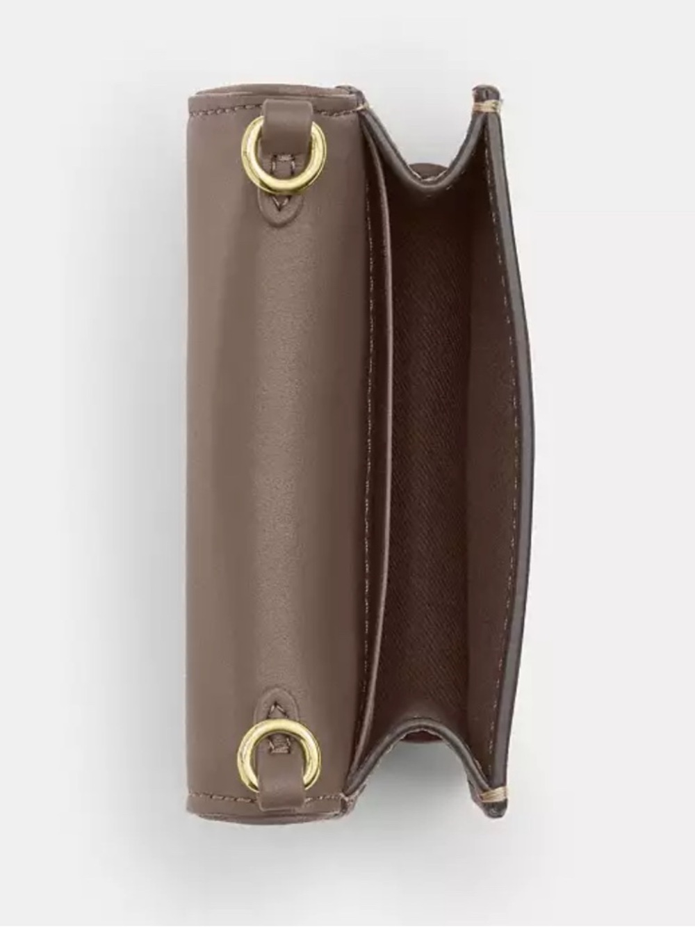 NWTš·Coach Mini Wallet On Chain Signature Jacquard With Floral Embroidery CEF60 - Picture 6 of 6